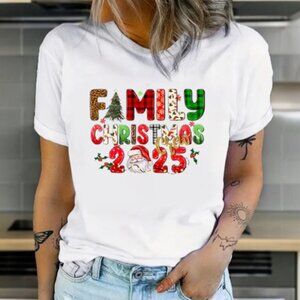 Family Christmas Crew 2025 Matching Shirt